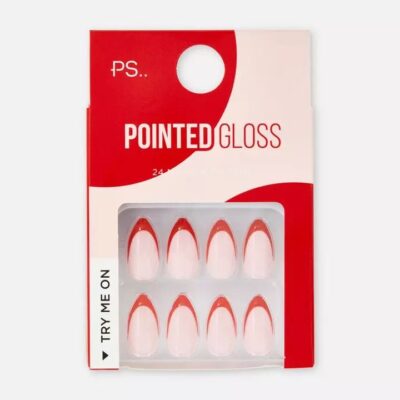 Badem Crvene French Tipse